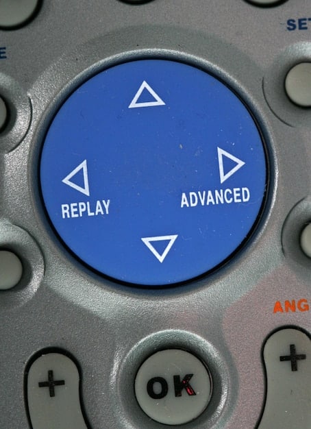 A close-up of a TV screen displaying the settings menu of a streaming service. The accessibility options are highlighted, including subtitles, audio descriptions, and font size adjustments.