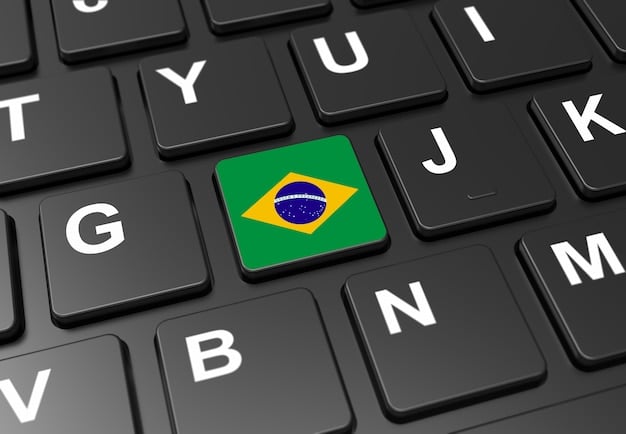 A collage showing logos of popular streaming services available in Brazil (e.g., Globoplay, Netflix, Amazon Prime Video, etc.). The logos are arranged to showcase the competitive landscape of the streaming market.