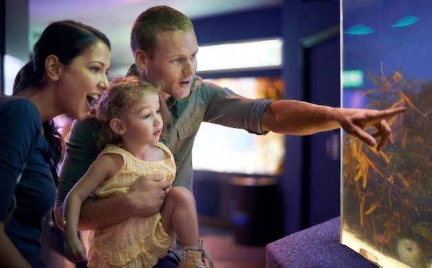 A Brazilian family is depicted watching a movie together, with a streaming service interface projected above them, highlighting AI-driven personalized recommendations based on their profiles.