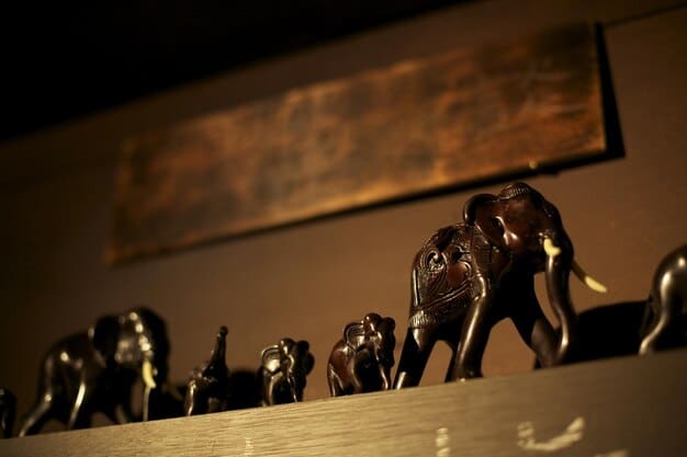 A collection of awards and accolades displayed in the lobby of a Brazilian animation studio, showcasing the recognition and achievements of its animators.