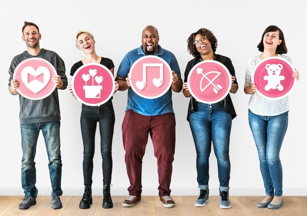 A diverse group of people from different age groups and backgrounds, each looking at a different streaming service logo displayed on a screen, symbolizing varied preferences and choices.