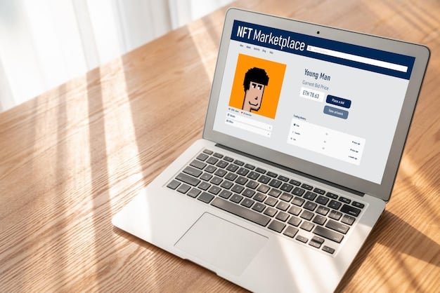 A social media interface on a laptop screen, showing a post with a prominent 