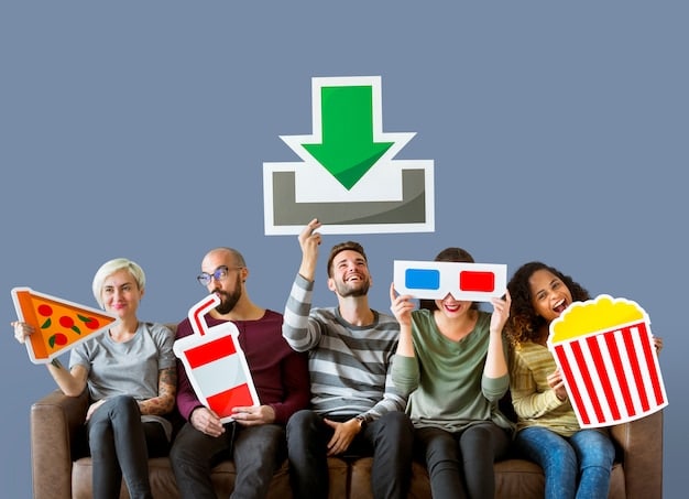 A split-screen image showcasing the logos of Netflix, Amazon Prime Video, and Disney+ against a backdrop of diverse scenes from popular shows and movies available on each platform in Brazil. The image symbolizes the variety and competition within the streaming market.