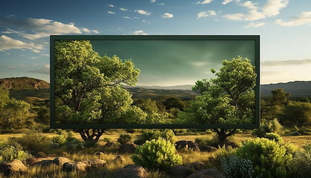 A close-up shot of a 4K television screen displaying a scene from a popular nature documentary, highlighting the crisp detail and vibrant colors achieved through 4K and HDR technologies. The image focuses on the visual impact of excellent streaming quality in the context of Streaming Quality Showdown: Which Platform Offers the Best 4K Experience in Brazil?.