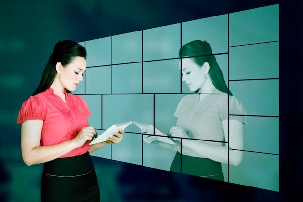 A split screen showcasing a virtual film festival interface on one side and a diverse group of people watching a Brazilian film on their laptops at home on the other side. The image represents the adaptation to virtual film experiences during The Impact of COVID-19 on Brazilian Cinema: A Two-Year Retrospective.