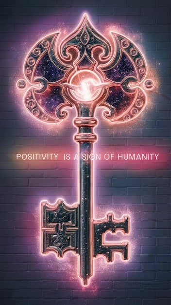 A movie poster featuring a stylized key as a central image. The key is intricately designed and appears to unlock a mysterious door in the background. The color palette is dark and subdued, suggesting a tone of mystery and suspense. This image exemplifies the use of symbolic objects to hint at important plot elements, fitting into the concept of spoiler-free movie posters in BR.