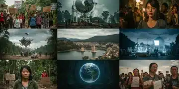 Four groundbreaking 2025 documentary releases previewed, featuring diverse subjects from global issues to personal stories.