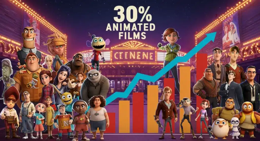 Weekly Box Office: Animated Films Hit 30% Revenue in 2024