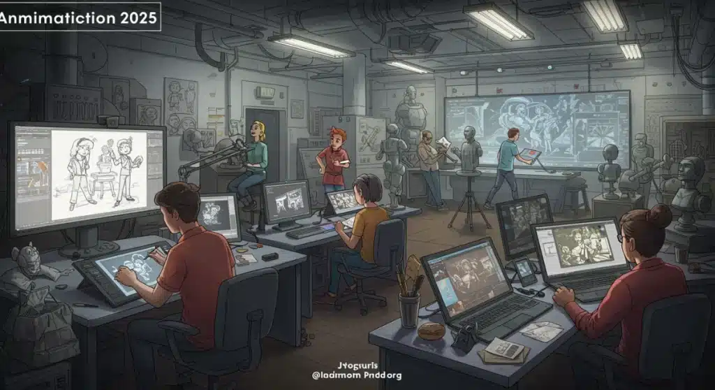 Inside the Animation Studio: 12-Month Process for 2025 Release