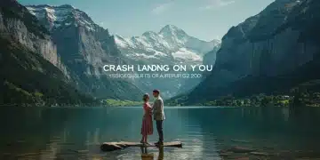 Swiss landscape, mountains, lake, symbolizing 'Crash Landing on You' sequel anticipation.