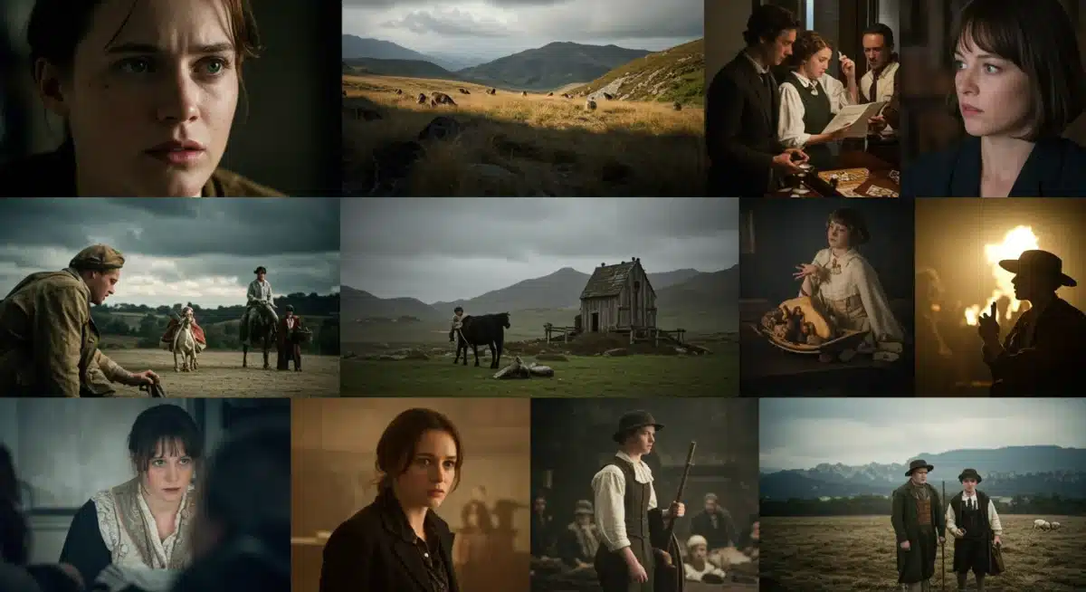 Montage of diverse independent film scenes, showcasing varied genres and artistic styles within indie cinema.