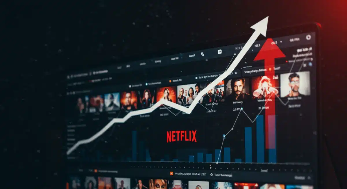 Streaming data trends and growth metrics for Netflix, showcasing the impact of Q3 2025 releases.